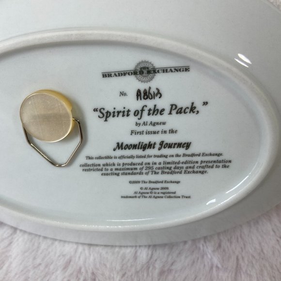 The Bradford Exchange 2009 "The Spirit Of  1st Issue In Moonlight Journey Series - Picture 2 of 4